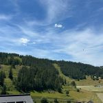 Lou Castelet Beuil vue du balcon gites de France Alpes Maritimes 