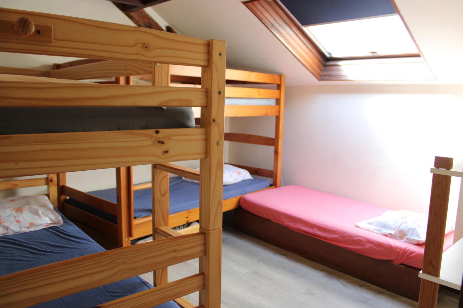 Gîte d'Etape/Groupe La Rouguière - Chambre n°3 - Saint-Martin-Vésubie - Gîtes de France Alpes-Maritimes photo 11